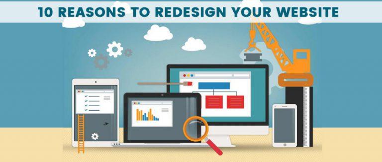 10 Reasons To Redesign Your Website | Website Design Company Delhi