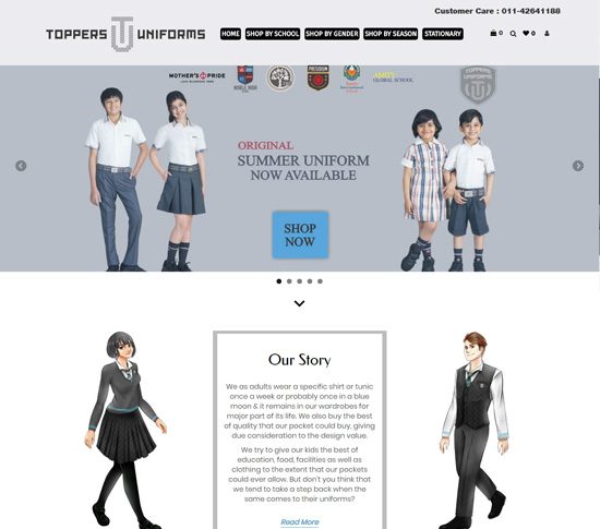 Toppers-uniform